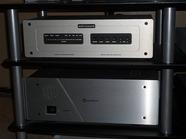 Audio Research SP16L, McCormack DNA-225