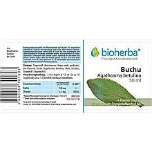 Buchu, Agathosma betulina, Tropfen, Tinktur 50 ml