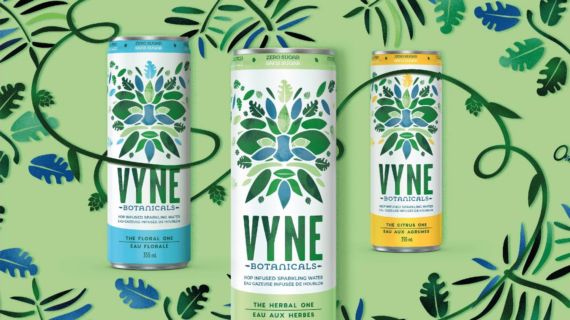 Featured image for Hop-Infused Vyne Intrigues With A New Take On Sparkling Water