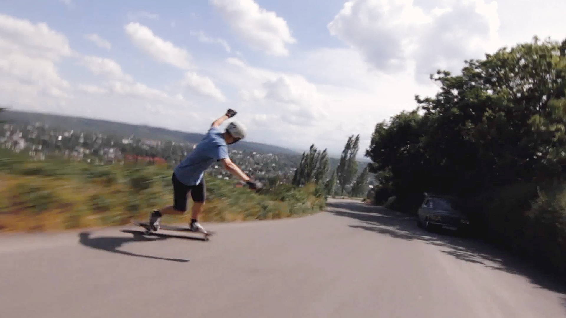 How To Downhill Tuck On A Longboard Slides Tricks Riders