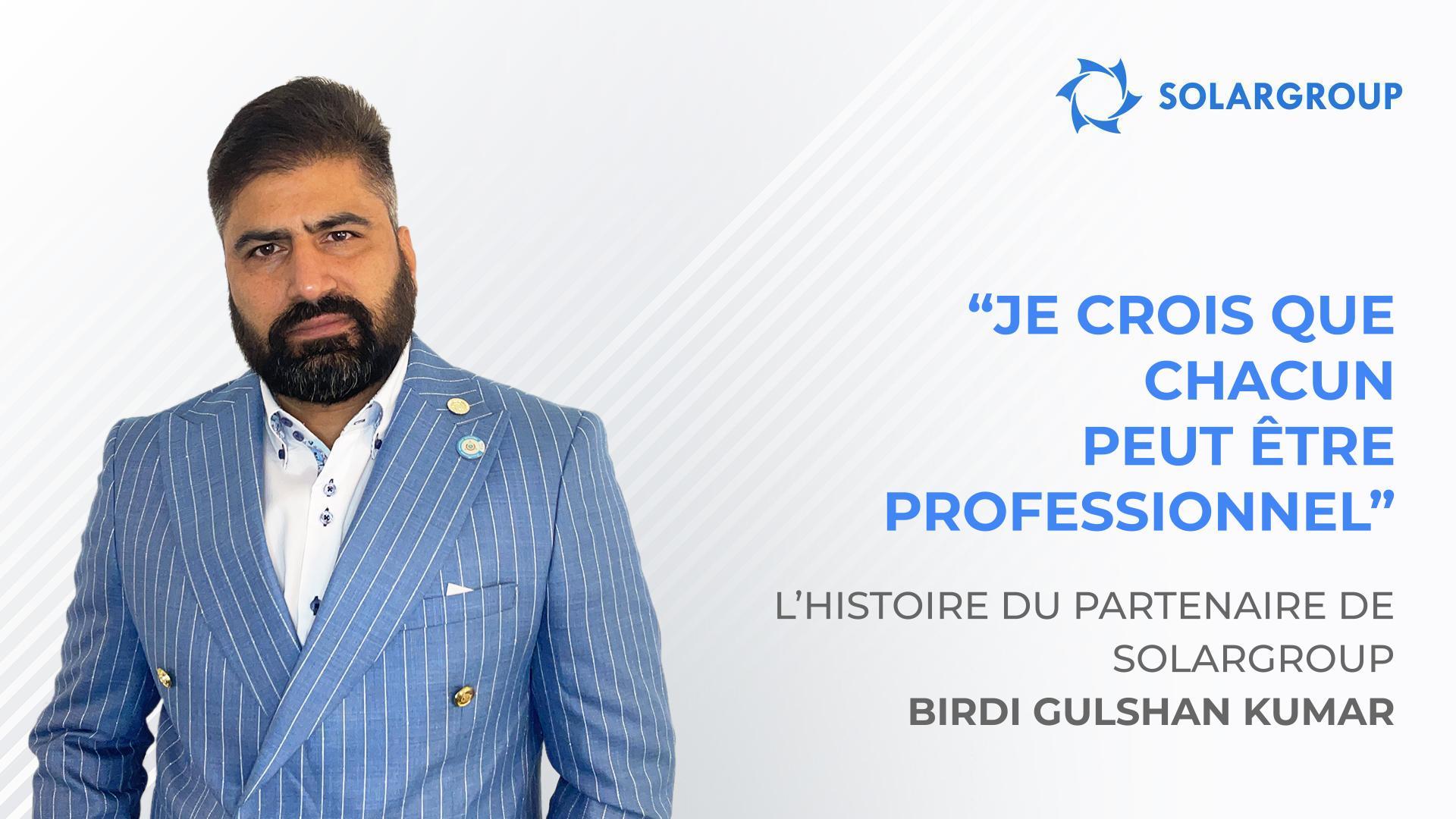 Qui a aidé SOLARGROUP à maîtriser le marché indien | L'histoire de réussite du partenaire Birdi Gulshan Kumar