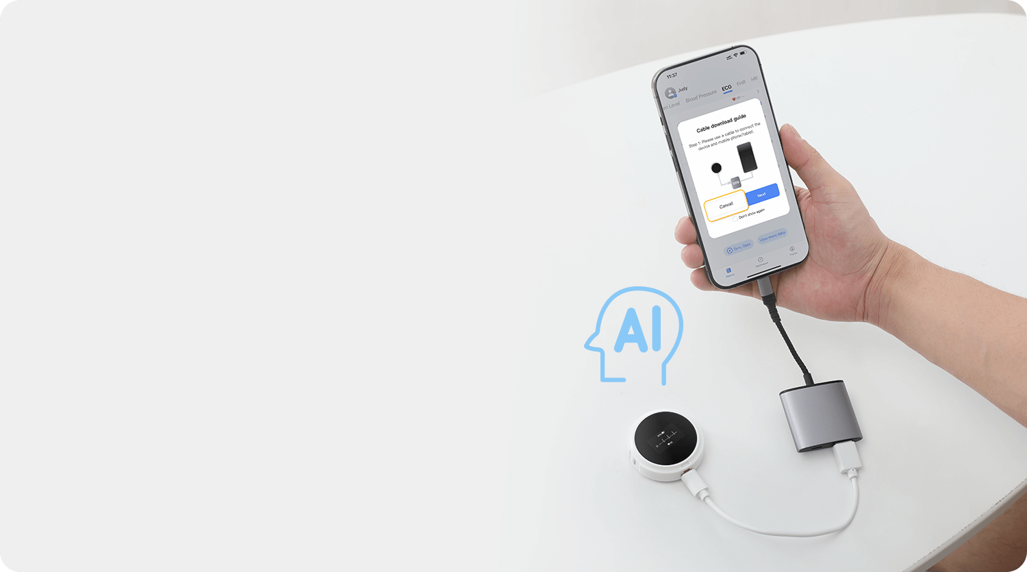 аналіз ai-ecg через програму