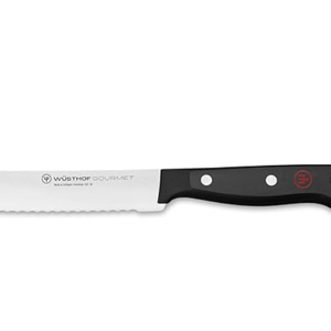 Wüsthof Gourmet 8" Bread Knife, Black