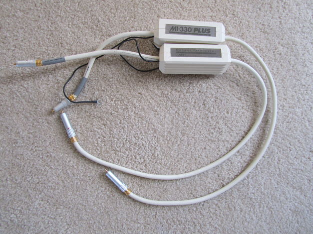 MIT Cables MI-330 Plus RCA Phono Interconnects - 1M pai...