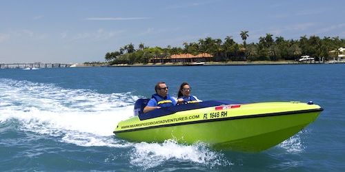 Speed Boat Adventure Tampa Bay promotional image