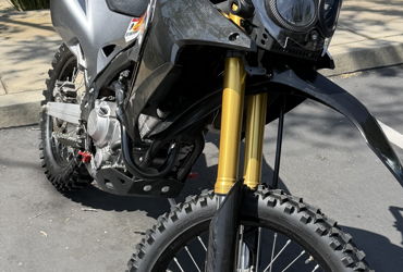 2018 HONDA CRF250L RALLY motorcycle for rent near San Diego, CA