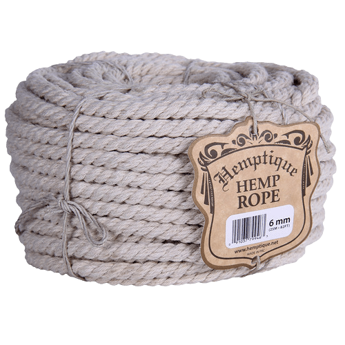 6mm hemp rope suitable for macrame