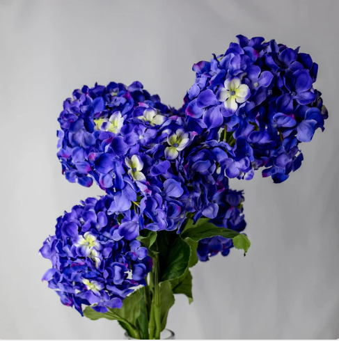 Purple Hydrangea Soft Touch - Realistic Artificial Flowers