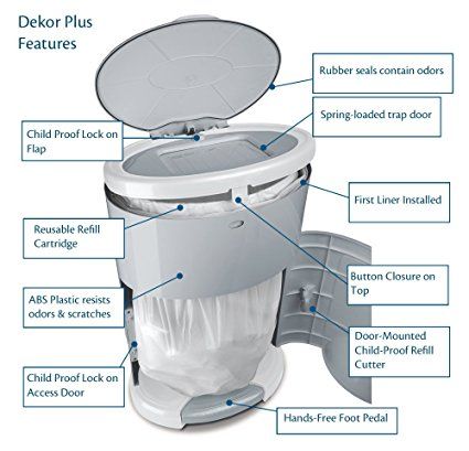 dekor diaper pail review