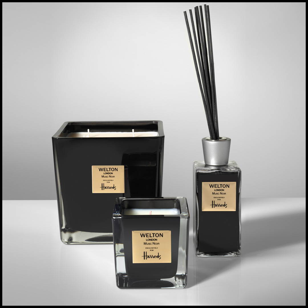 welton london home fragrances scented candles musc noir for harrods