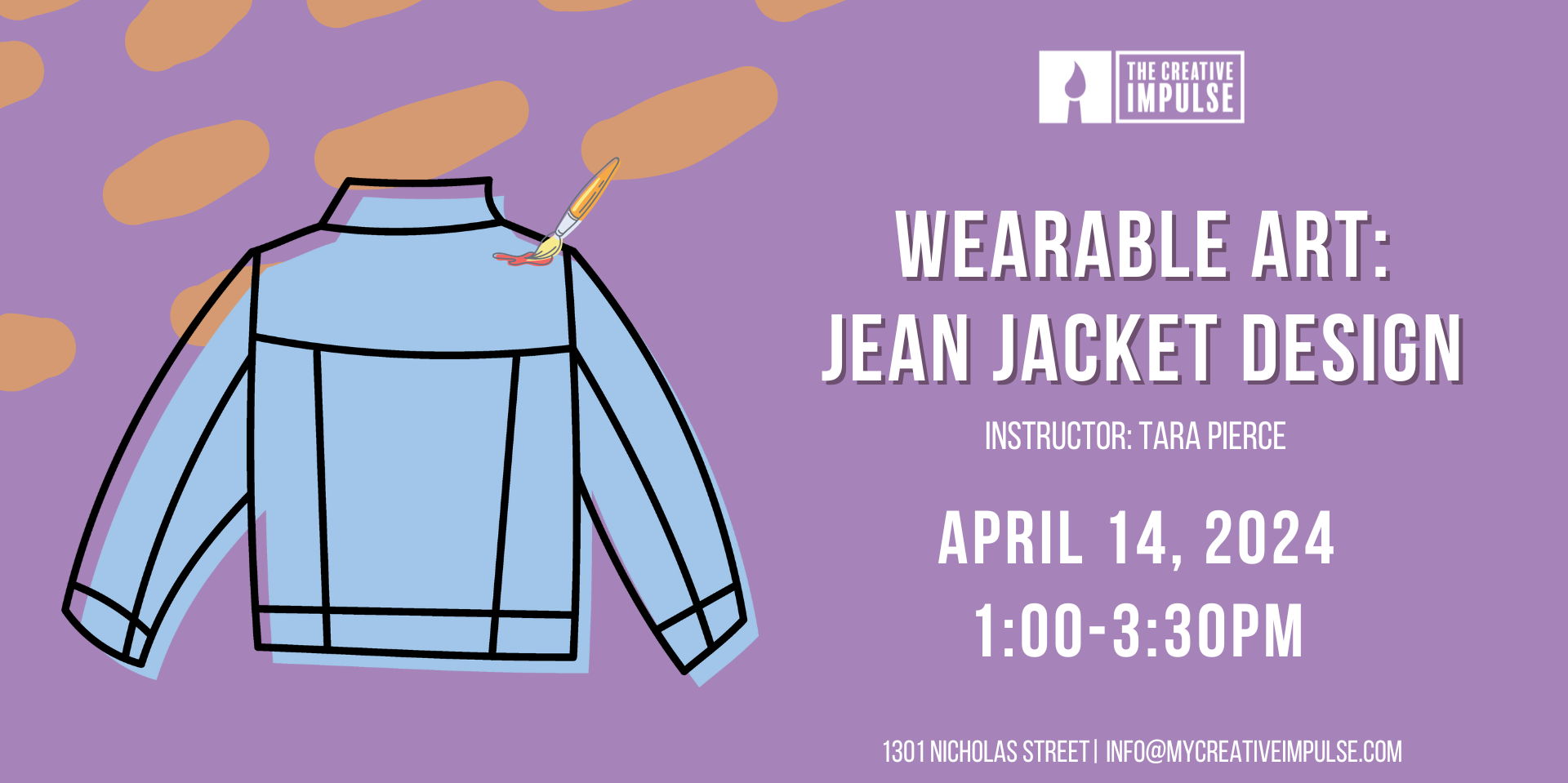 Wearable Art: Jean Jacket Design promotional image