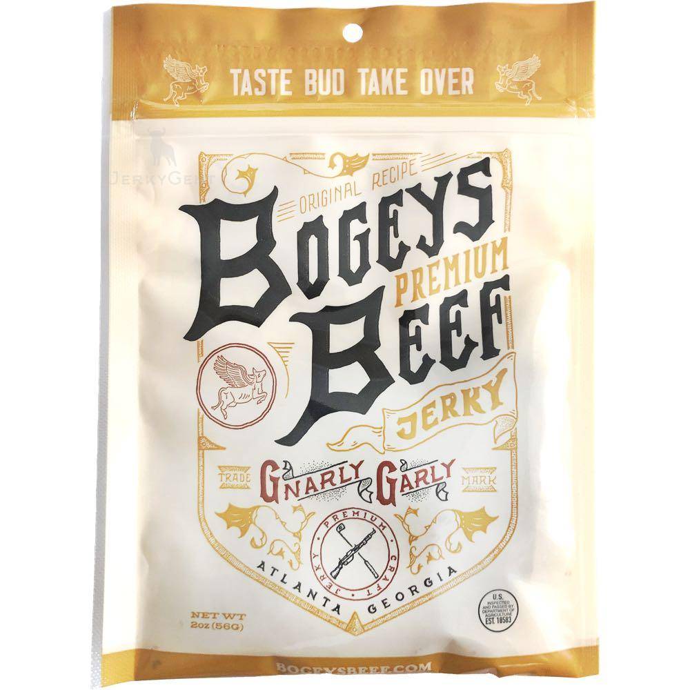 Bogeys Beef Gnarly Garly Beef Jerky