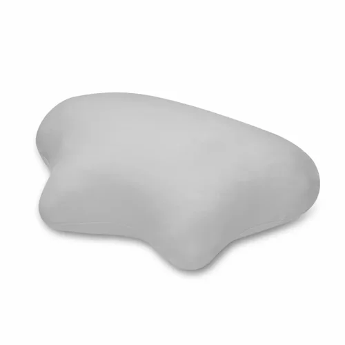 Kissen - Bezug für Seitenschläfer- und CPAP - Kissen LINA, grau