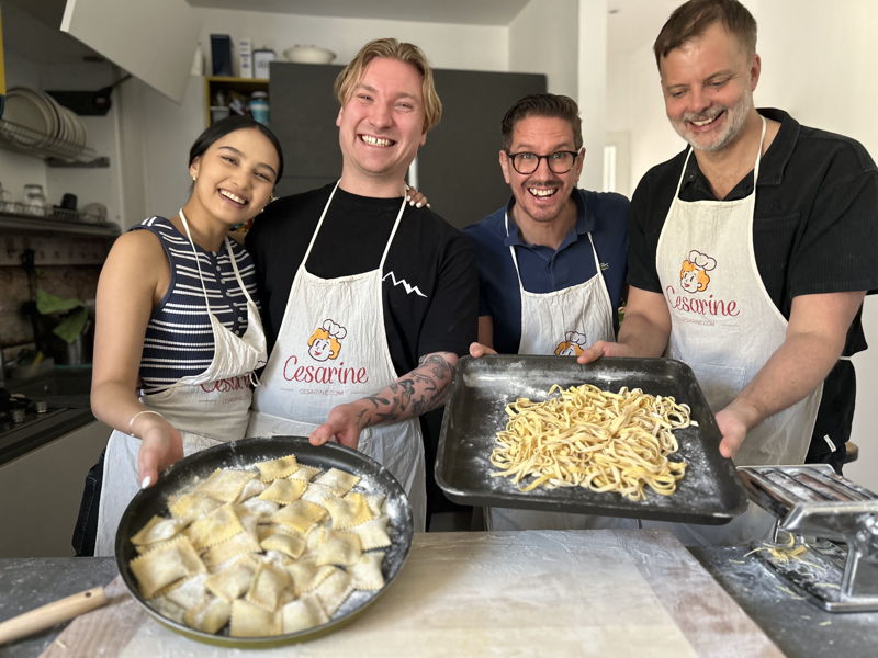 Kochkurse Bologna: Hausgemachte Tagliatelle