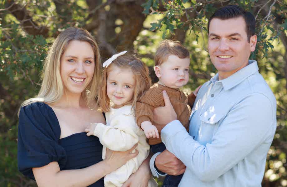 Primrose School Franchise Owners Robyn and Dalton Hayes and Family