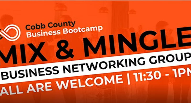 Mix & Mingle with Cobb County Business Bootcamp