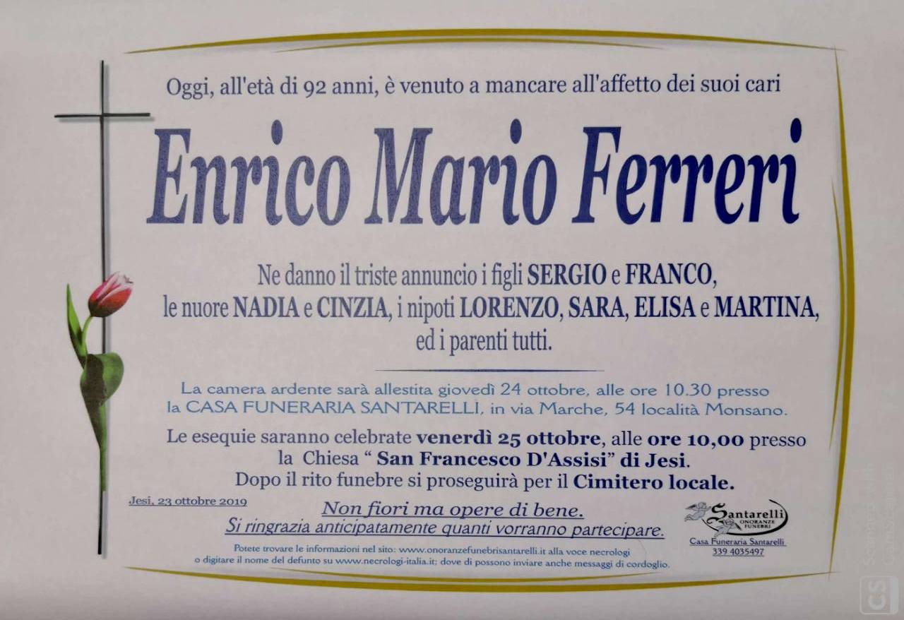 Enrico Mario Ferreri