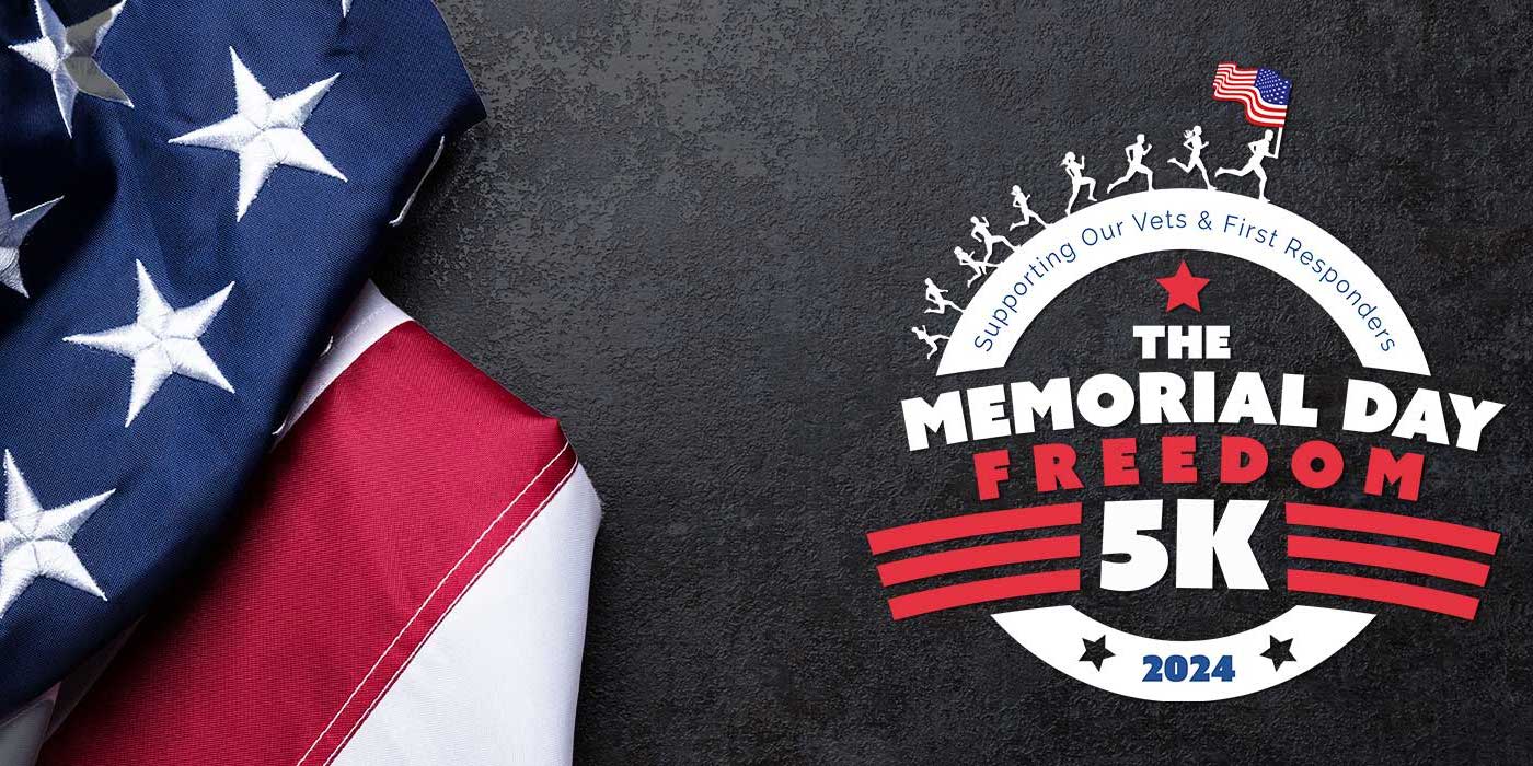 The Memorial Day Freedom 5K Run promotional image