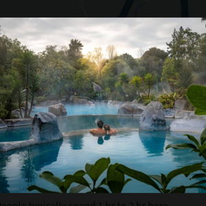 Swim in the Mineral Pools @ Wairakei Terraces & Thermal Health Spa 💆‍♀️