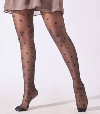 BLACK STAR STOCKINGS