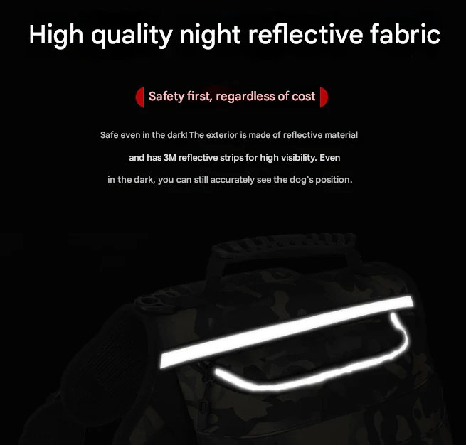 Saddle Bag Dog Backpack - Adjustable Harness Pack for Hiking, Camping & Travel with Medium to Large Dogs - Image 2