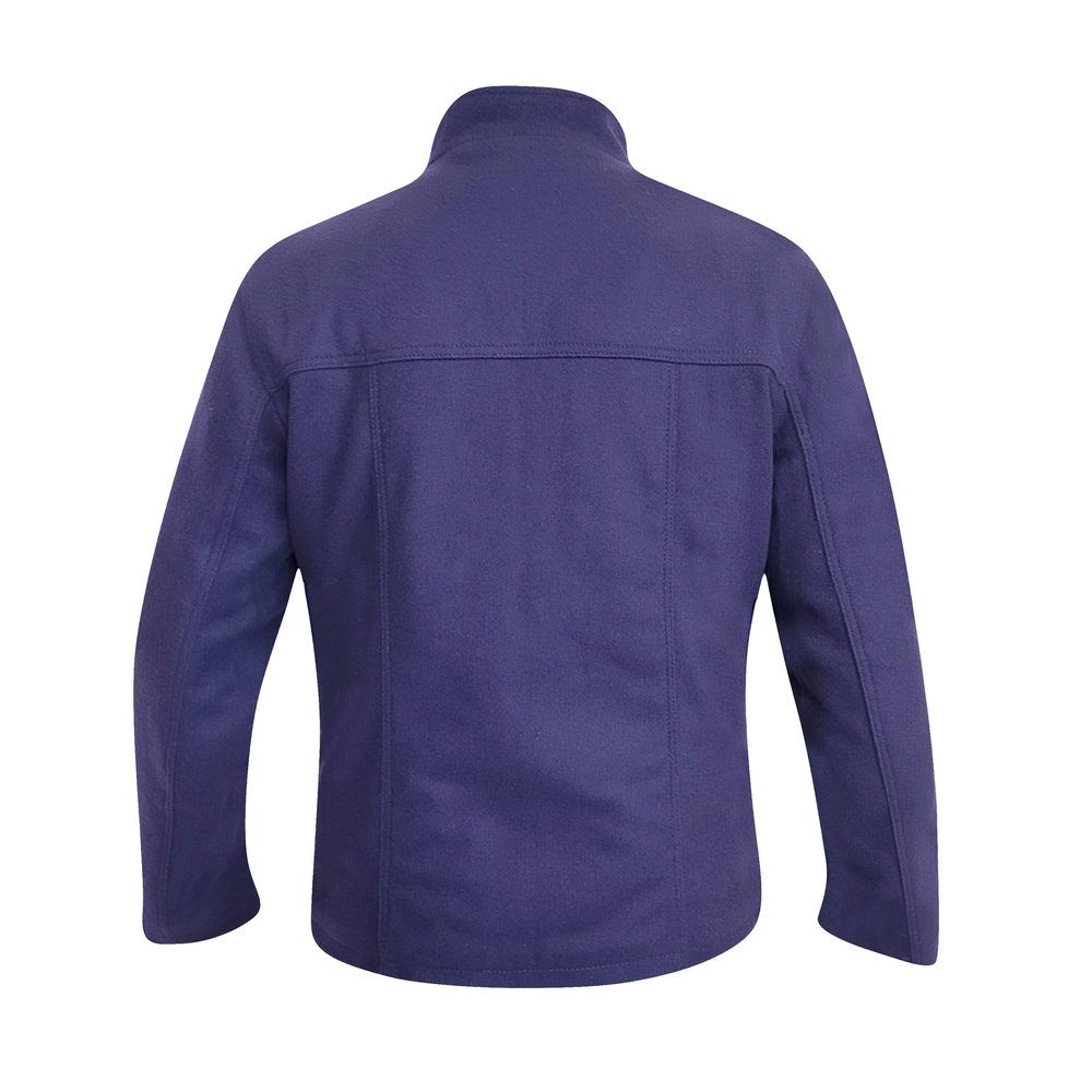 VENICE - Blue WOOL AND CASHMERE - Image 3