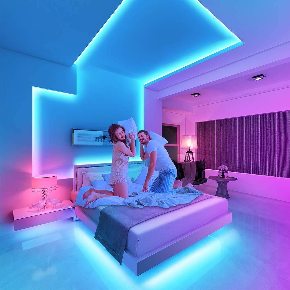 Best Led Strip Lights, Led Lights For Bedroom  Kitchen Ceiling, Color Colour Changing Led Strip lights