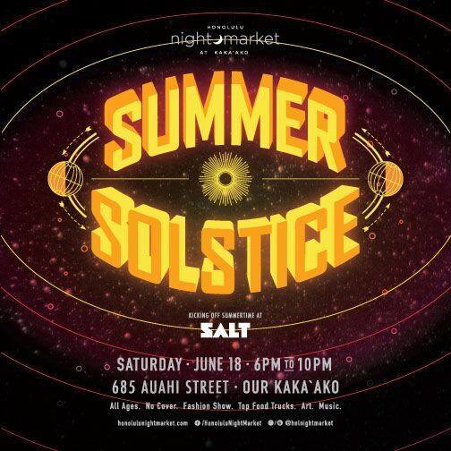 HNL Night Market-Summer Solstice