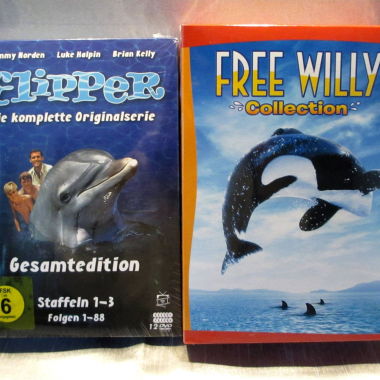 DVD Serie Flipper Staffel 1-3 & Free Orca  Wil 1-4