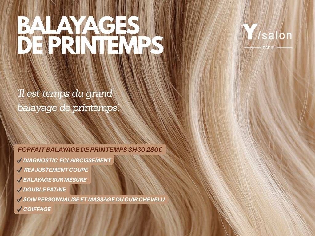balayage cheveux coiffure paris