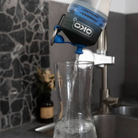 Filtración del agua del grifo