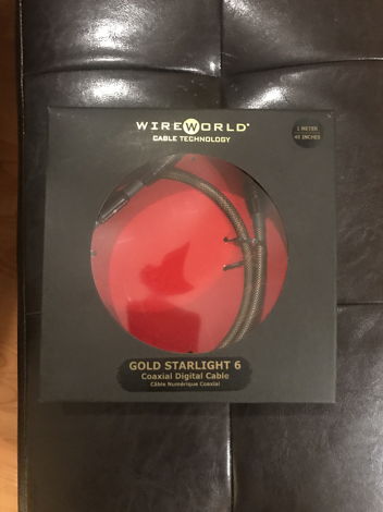 Wireworld Gold Starlight 6 Coaxial Digital Cable 1M