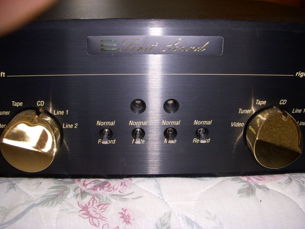 FIRST SOUND  PRESENCE DELUXE 4.0 MARK III TUBE PREAMP