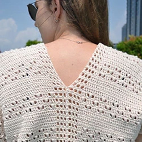Pretty Spring Crochet Dress