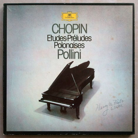 DG/Pollini/Chopin - Etudes, Preludes, Polonaises / 3-LP...