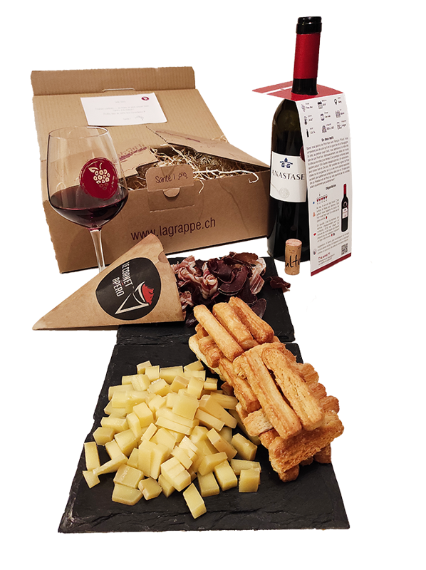 Coffret sur mesure La grappe pour anniversaire d'entreprise