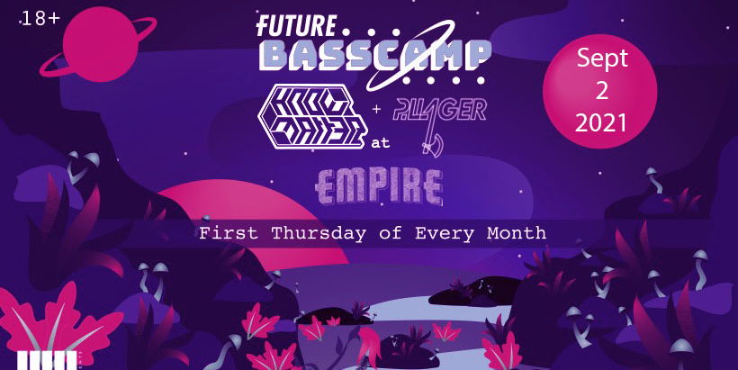 Future Bass Camp ft. Know Matter and Pillager at Empire Garage 9/2 promotional image