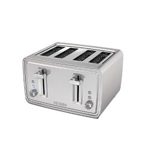 BLACK+DECKER 4-Slice Toaster, Stainless Steel, TR4900SSD