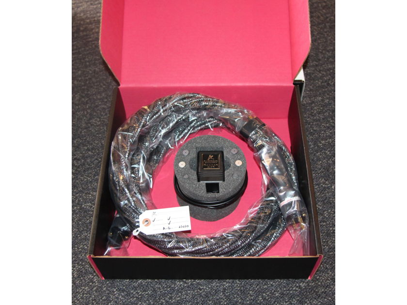 Synergistic Research Galileo LE Analog 8' Pair Ref Power Cords !