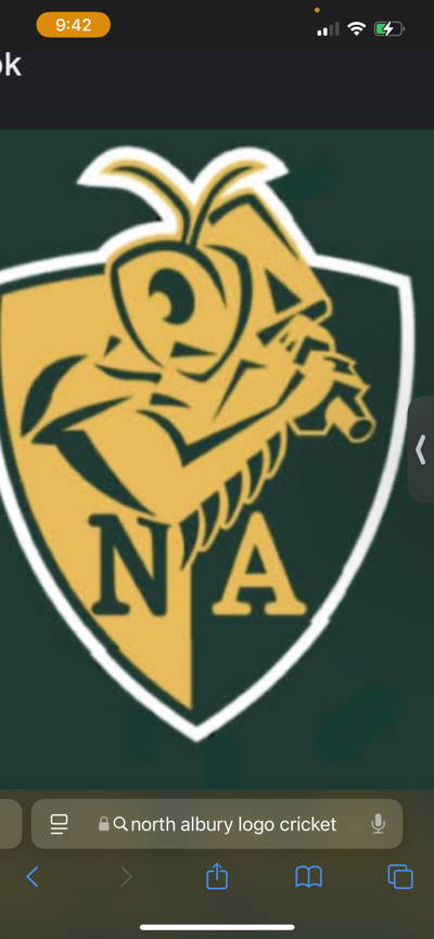 North albury Cricket Club Logo