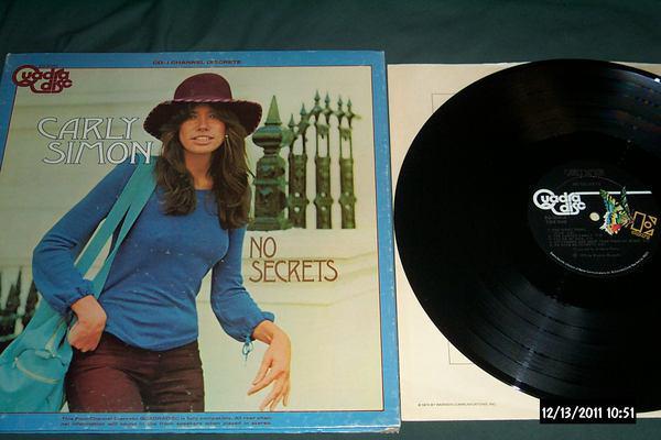 Carly Simon No Secrets CD-4  Quad