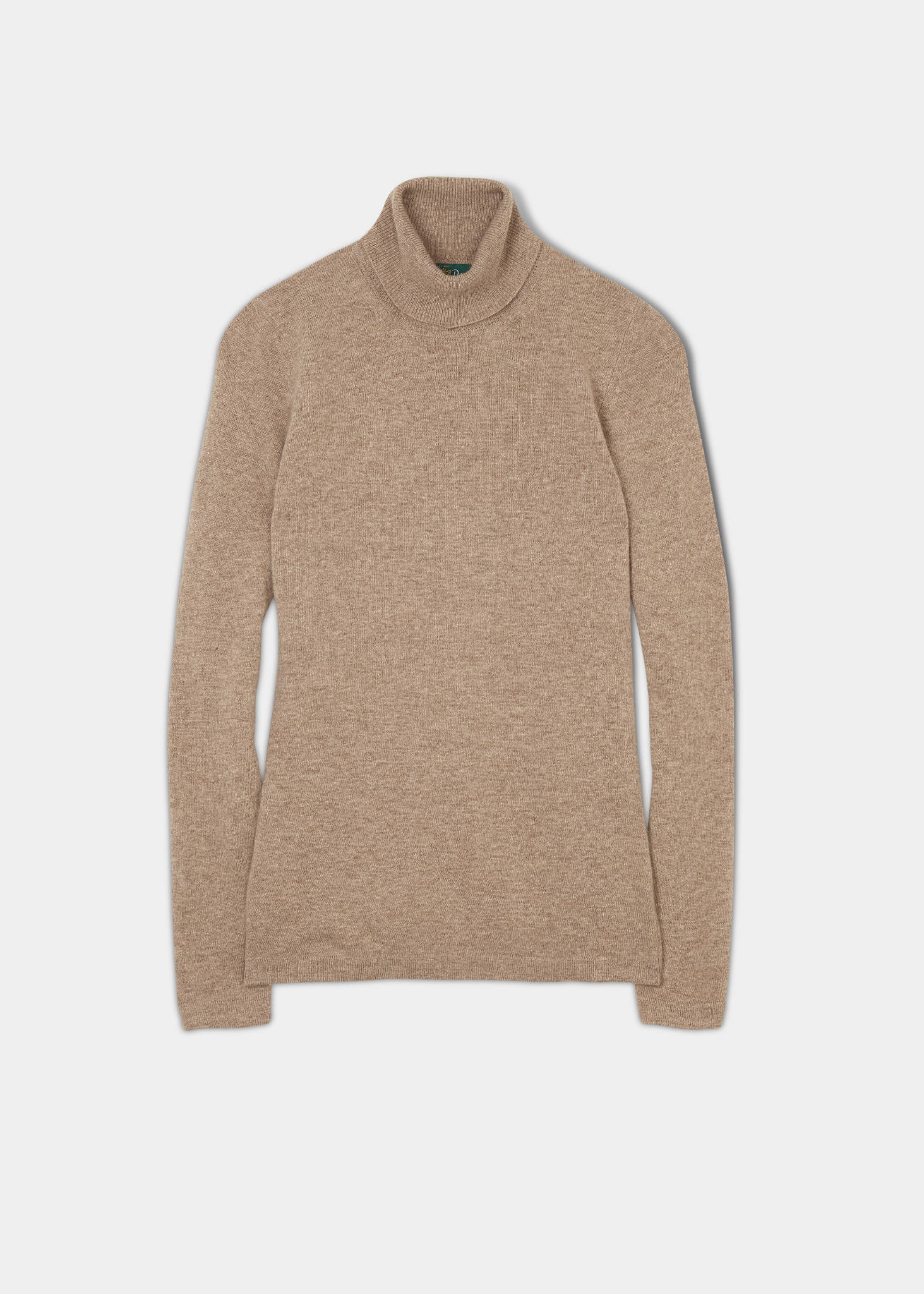 LADIES ROLL NECK JUMPER  IN COLT