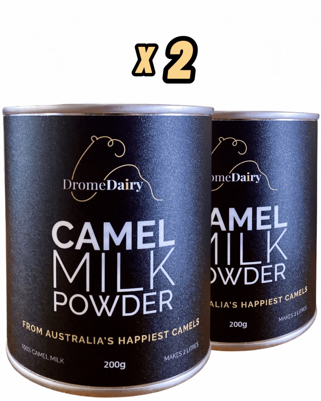 2x Camel Milk Powder Bundle – DromeDairy Body + Skin