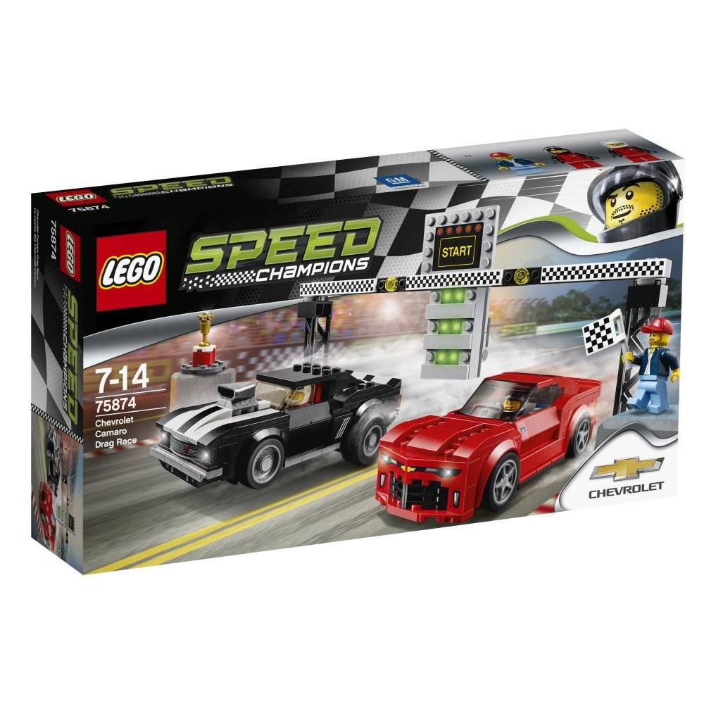 LEGO 75874: Chevrolet Camaro Drag Race 