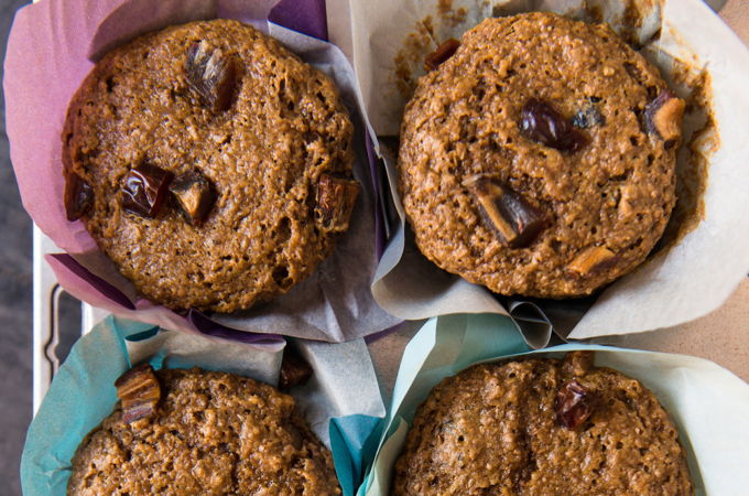 Bran and Date Muffins