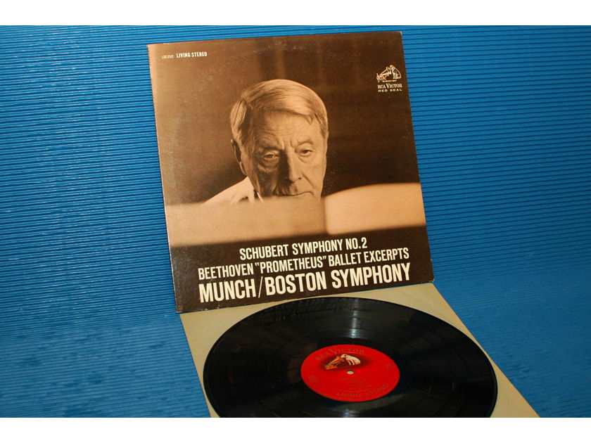 SCHUBERT/Munch - - "Symphony 2" - RCA 'Shaded Dog' 1962 2S/3S