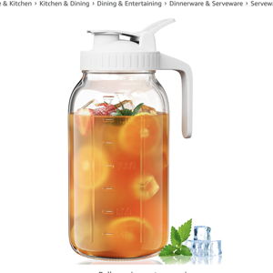 64 oz Glass Pitcher