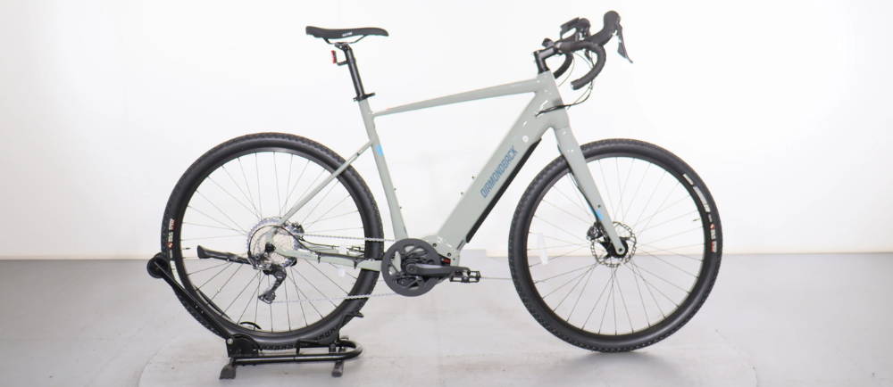 Diamondback electric bike on diplay