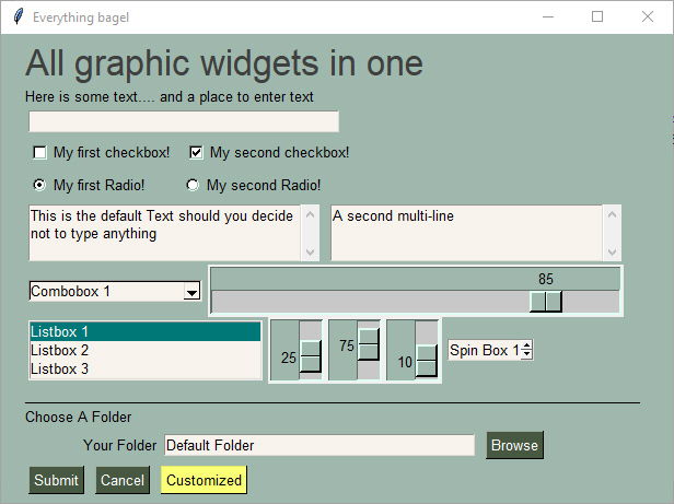 3 best alternatives to Tkinter as of 2020 - Slant