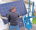 The SPH-500 Solar Hoist can lift up to 500 lbs at a time!